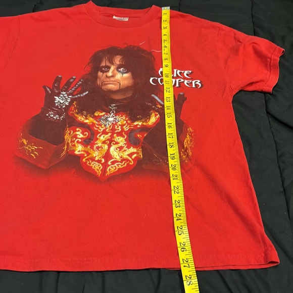 Y2K Alice Cooper Dragontown 2001 Tour Tee - Picture 8 of 8